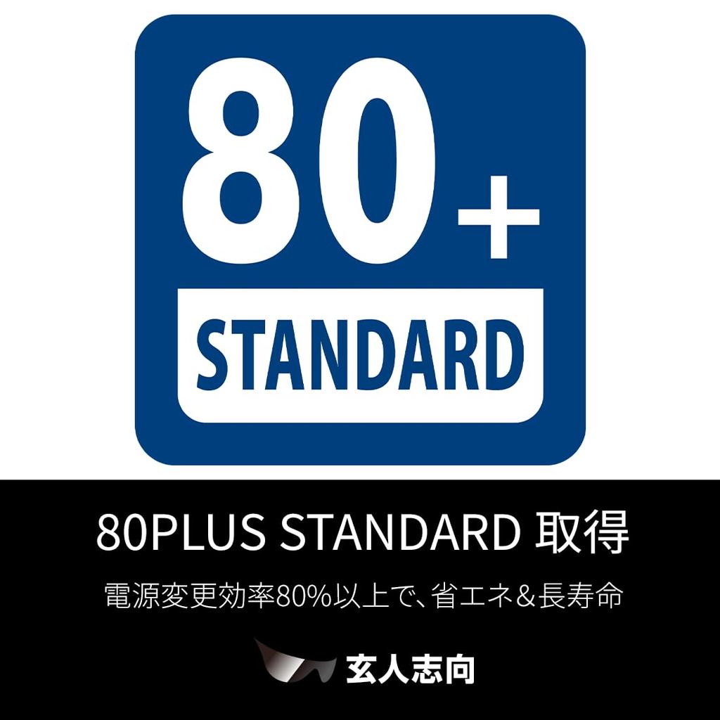 Kuroutoshikou 600W ATX Power Supply, 80 PLUS Standard, with 12cm Quiet Fan, KRPW-L5-600W/80+/REV2.0
