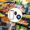 Wireless Food Thermometer Digital Smart Wi-Fi Bluetooth Meat Probe Thermometer for Kitchen Oven Grill BBQ Turkey Smoker