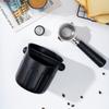 Convenient Coffee Dregs Bins  Multipurpose Antislip Coffee Grounds Bins  Durable ABS Coffee Waste Container for Home Bar