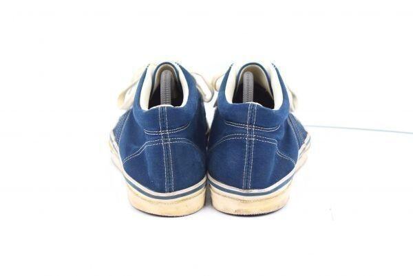 Made In Japan BEAUTY & YOUTH UNITED ARROWS Canvas High-Top Sneakers 27.0 Navy(USED)