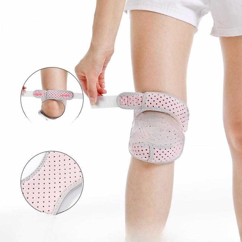 Patella Belt Summer Men's and Women's Sports Professional Silicone Running Fitness Skipping Rope Adjustable Meniscus Knee Pads