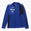 MUBEUSEUPOCHEUBAIDESANGTEU Wording Graphic Stand-Neck Training Jacket Blue Vs121Eft11