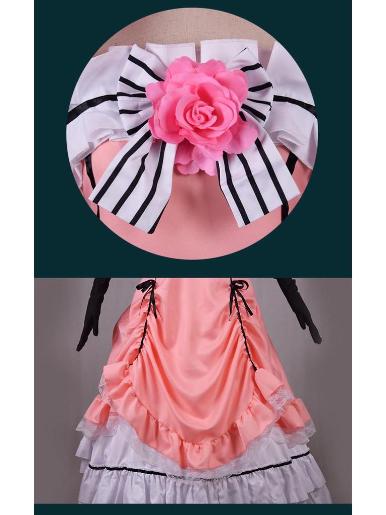 Black Butler Ciel Cosplay Kostuum - Dames Bocchan Shota Sebastian Anime Outfit