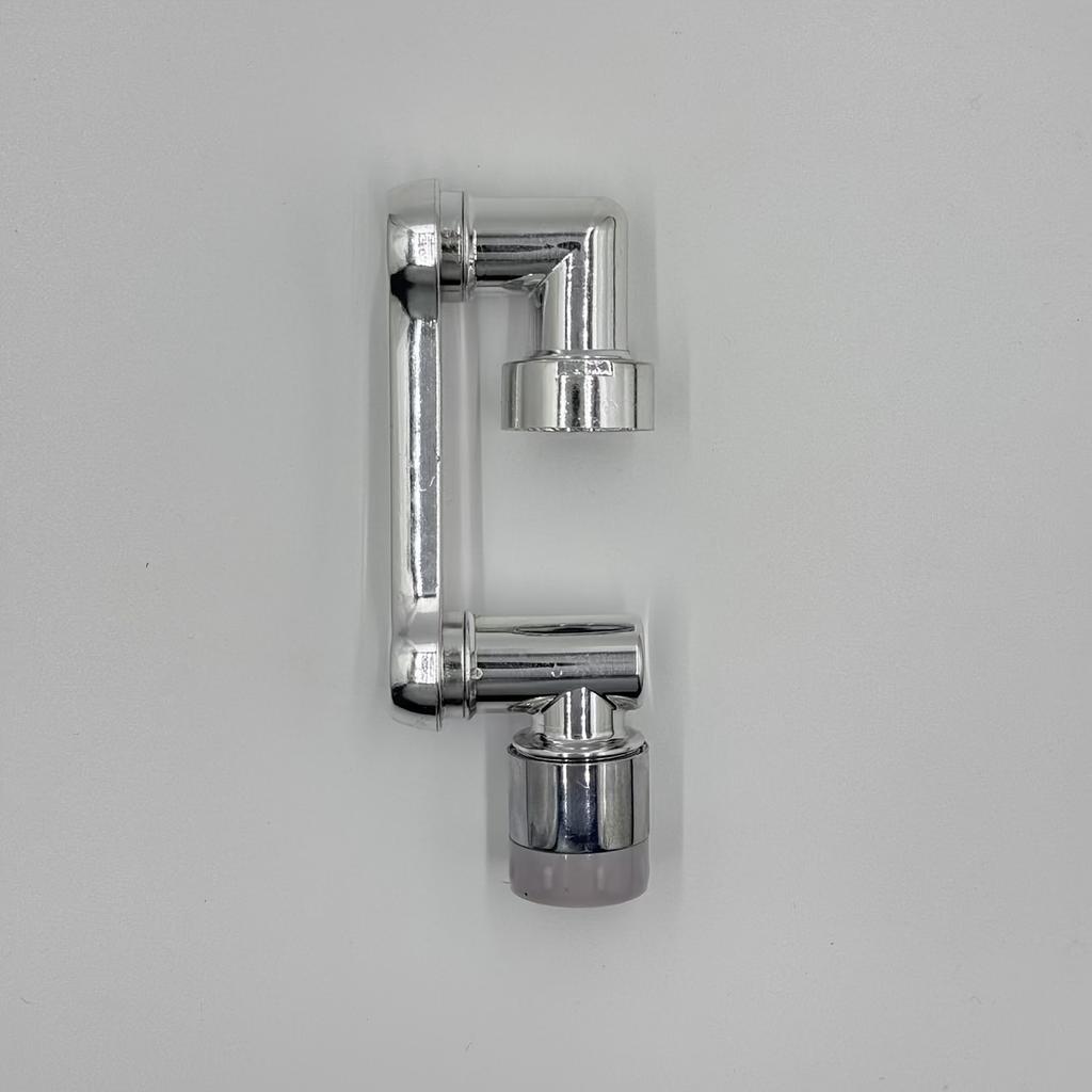 1 high-quality 1440 ° copper alloy universal rotary faucet nozzle - adjustable, water-saving, easy to install - suitable for extension faucets