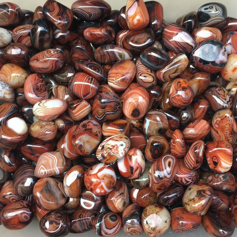 Beautiful Madagascar Banded Agate Mineral Specimen For Home Decor And Collections