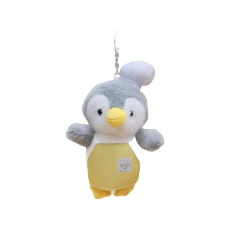 Adorable Penguin Keychain Plush Toy Bag Pendant Cute Animal Shape Soft Short Plush Material PP Cotton Filled Gift for Youth