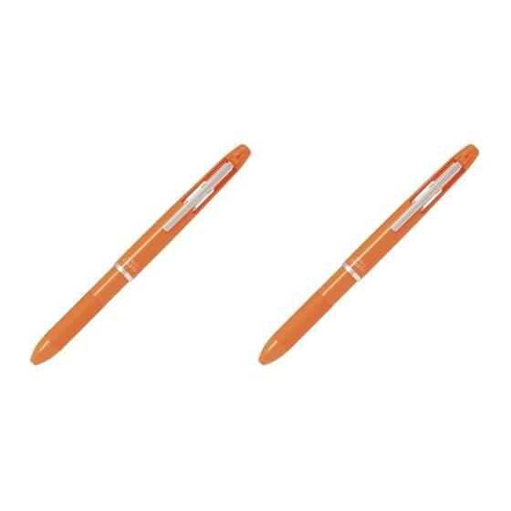 Pilot Hi-Tec-C Coleto 500 Multi Pen Body - 4 Color - Orange