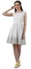 Moomaya Womens Vintage Style Lace Dress Solid Women Casual Summer Mini Dress