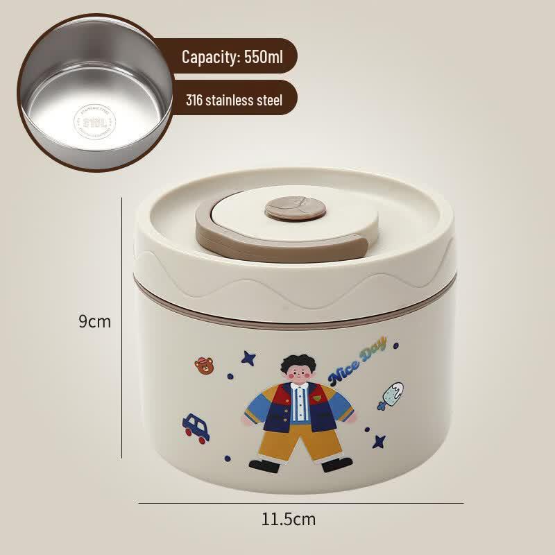 ZISIZ Portable Insulated Heatable Bento Lunch Box