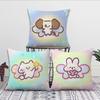 Cartoon Dog cute Lucky cushion cover Pillow Cover Decoration Room Home Sofa living Office Car Nordic Simplicity