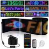 Bluetooth Car Windshield Plus LED Display Screen RGB LED Module Sign Matrix Pixel Panel Scrolling Signboard Advertising Light