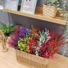 5/10PCS Artificial Plants Lavender Wedding Bridal Vases Home Room Festival Wreath Crafts Outdoor Garden Window Sill Decorations