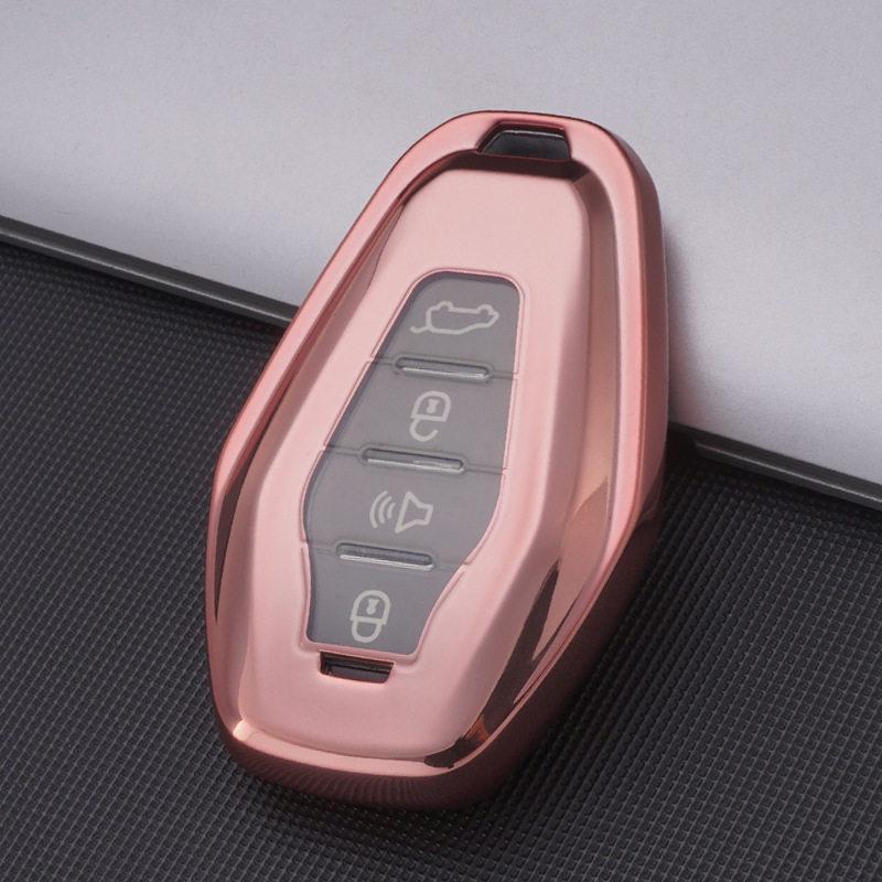 Car Key Cases for Chery Jetour X90 Plus & X70 Plus - Soft Rubber Material