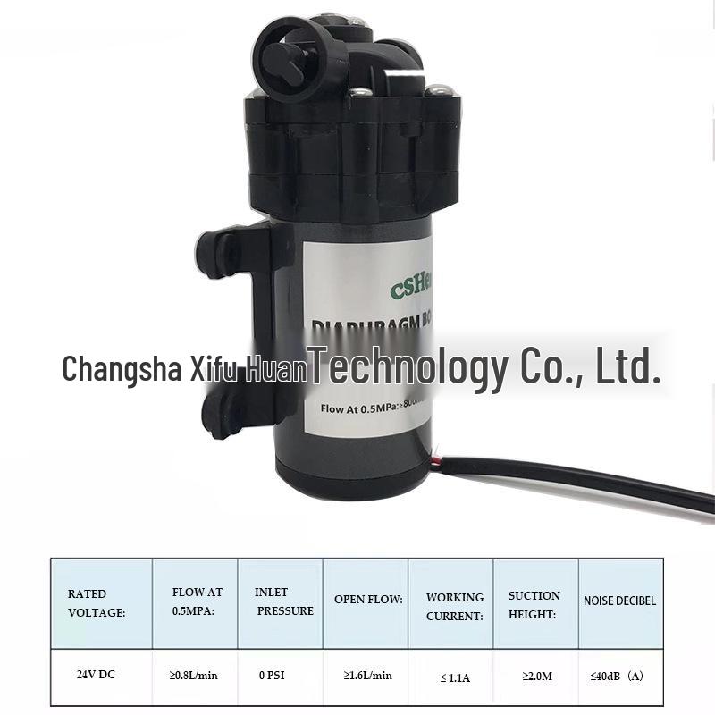 Miniature 50G Diaphragm Booster Pump - Self-Priming, Low-Pressure Spray Pump for Rainforest Tanks and Humidification.