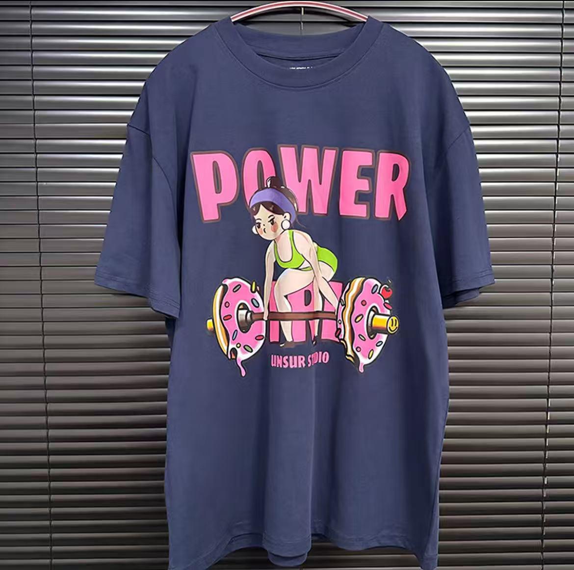 Women s Loose Fit Heavyweight Cotton Short Sleeve Workout T-Shirt XX-Large