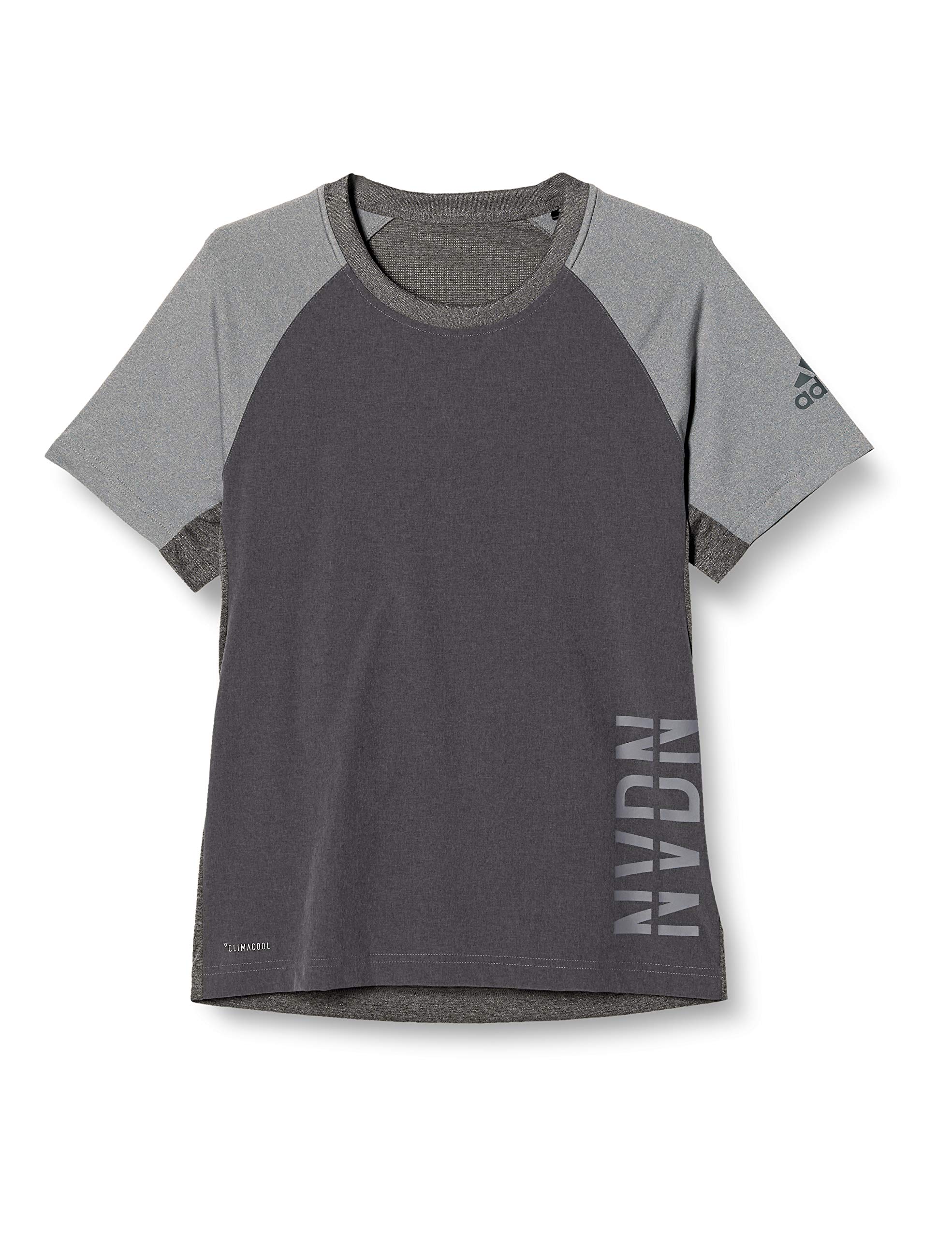 

Adidas Training Wear M4T Stretch Woven EUC89 Dark Gray Heather S T-Shirt Men s (CX3557)