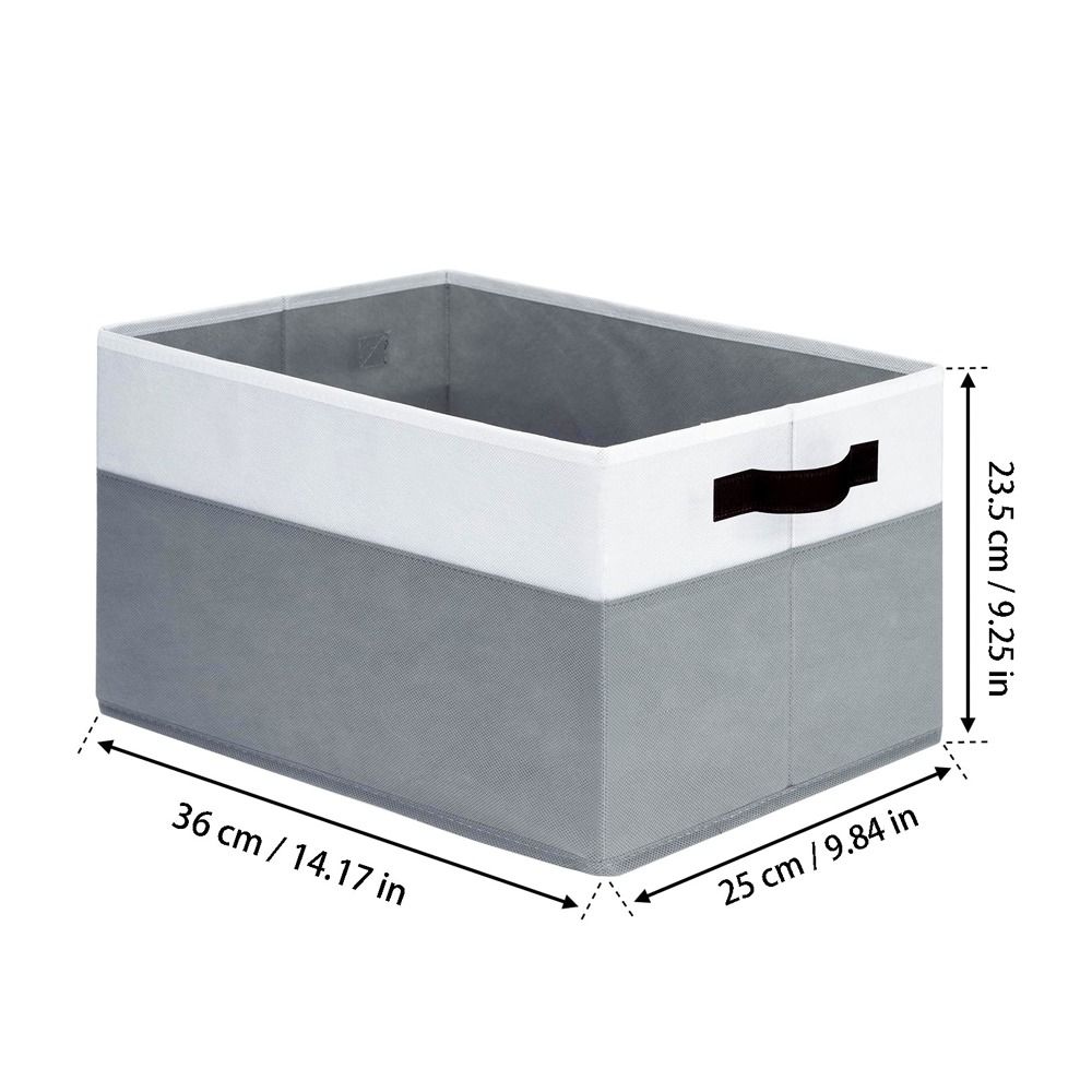 with Lids Large Storage Bins Dustproof Strong Handles Closet Organizers Stackable Storage Baskets