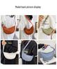 Veelzijdige U-stijl Lichtgewicht Canvas Crossbody Tas