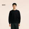 CROQUIS Men's 2024 Winter Loose Knitted Pullover Sweatshirt