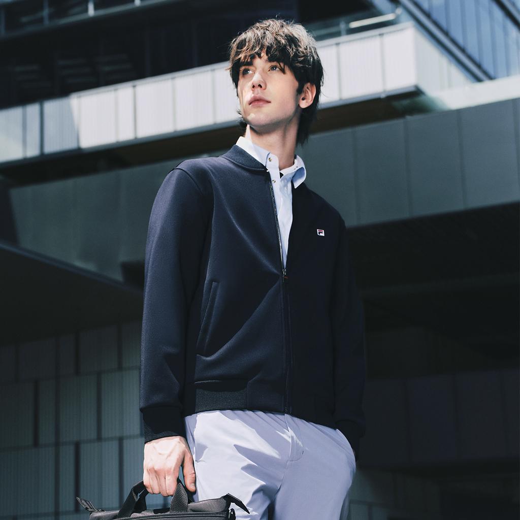 New FILA HERITAGE Jacket Men's Legend Blue F51M538501F-NV