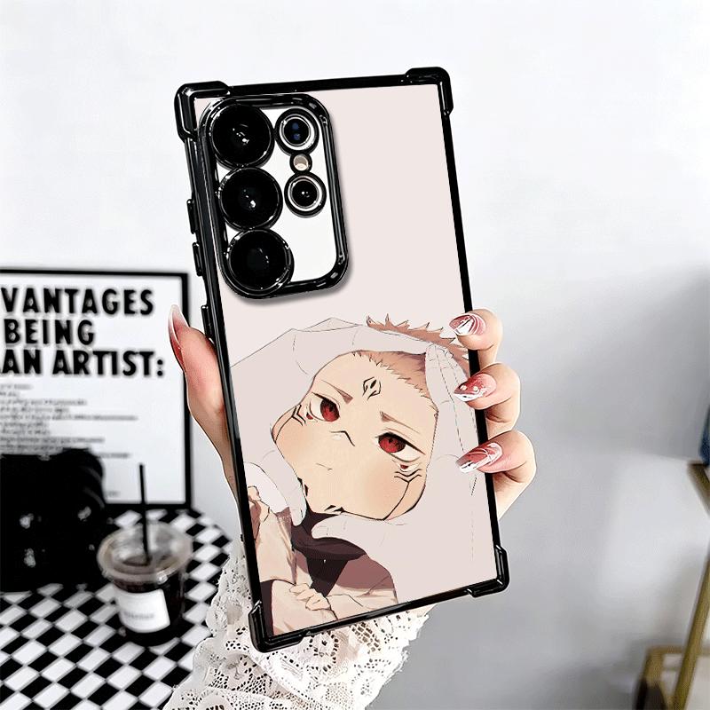 JUJUSU Anime Character Cute Soft Phone Case For Samsung Galaxy S26 Ultra S25 Edge S24 FE S23 Plus S22 S21 + S20 Plating Anti-Fal