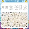 30/60g ocean series mixed resin beads starfish shell DIY necklace bracelet pendant jewelry beads
