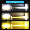 1/2pcs Aluminum Alloy Motorcycle Fog Lamp IP65 Waterproof LED Fog Lights  SUV Lighting