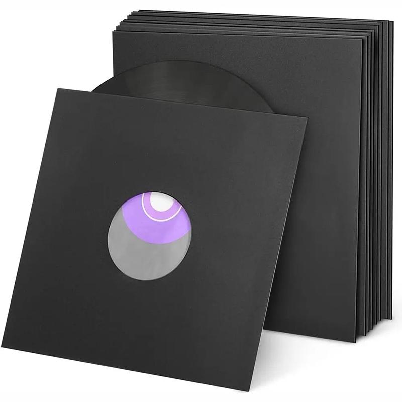 7/10/12 Inch Vinyl Records Sleeve LP Record Cover Resealable Outer Sleeves Composite Kraft Paper Bag Vinyl Record Storage Bags