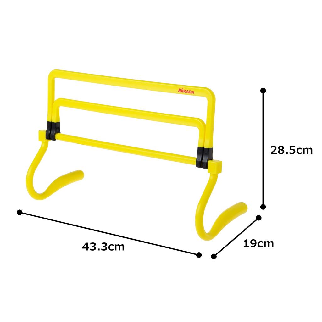Mikasa Mini Hurdles height MH (1 piece), 4-level adjustment, model.