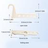 2Pcs Door Mounts Strong ABS Hangers for Towels Jackets Arrangement Bendable Styles Minimal Space Saving