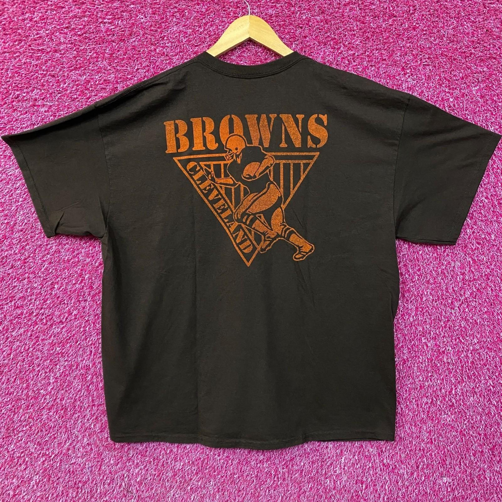 Футболка с логотипом команды НФЛ AFC North Cleveland Browns L