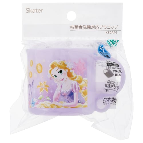 Skater Cup 200 ml Antibakteriell oppvaskmaskin trygt laget i Japan Disney Rapunzel 25 Girls KE5AAG