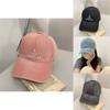 Trendy Unisex Embroidered Denim Baseball Cap For Spring Casual Wear In Various Colors