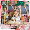 24 Pieces Valentine's Day Pencils for Kids Valentines Pencil Bulk Holiday Pencils with Top Erasers Pencils for Valentine's Day Gifts Party Favors
