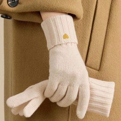 Damen Warme Kaschmir Touchscreen Handschuhe