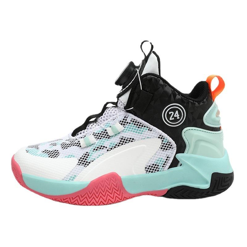 Children's Basketball Shoes 22 New Youth Mesh Soft Sole Professional Training Game Shoes Children's Shoes
