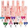 Pack Of 10 Cheerleader Keychains Soft Polyester Accessories For Sports Enthusiasts Sturdy And Lightweight Design