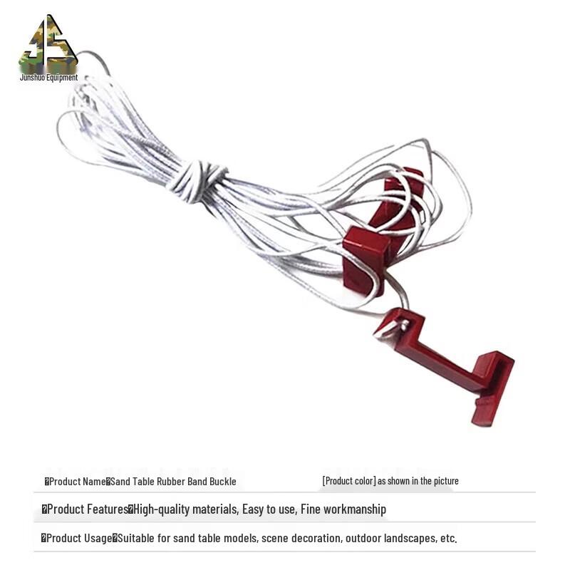 Tactical Sand Table Simulation Elastic Band Buckle Set