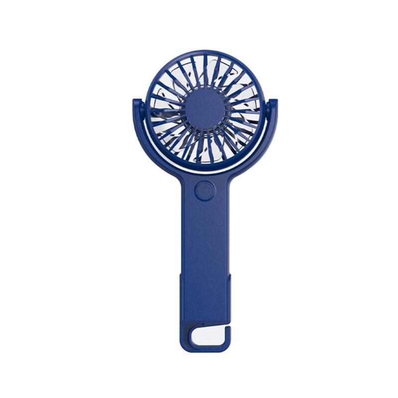 Handheld Fan Portable Fan Rechargeable Small Pocket Fan with 5 Speed Foldable Hook for Office Outdoor Indoor Pocket Fan
