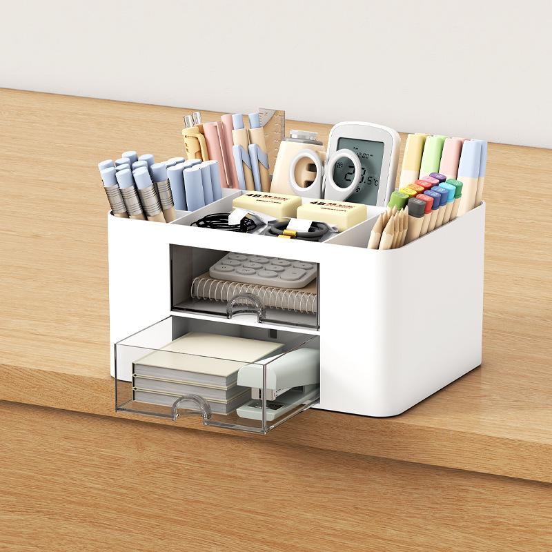 Transparent Multi-layer Drawer Box for Office Supplies & Kids' Accessories