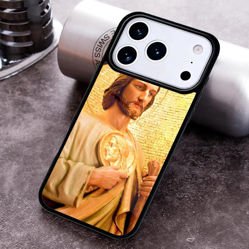 

San Judas Phone Case For iPhone 17,16e,15,14,13,12,11,Mini,Pro,MAX soft Silicone Cover iPhone17 Pro