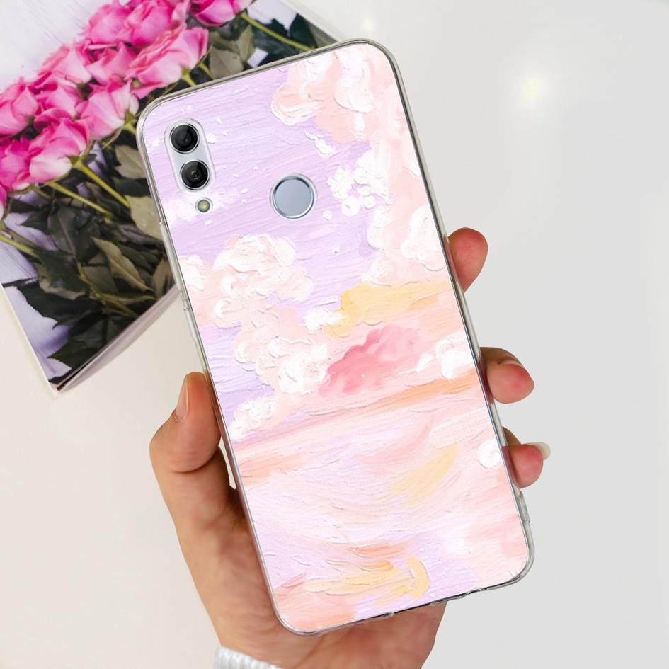 Für Honor 10 Lite Hülle HRY-LX1 HRY-LX2 Abdeckung Mode Schmetterling Transparentes Silikon Hüllen Für Honor 10 10i Honor10 Bumper