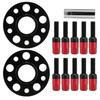 Wheel Spacer Kit 5x112 with 15mm Flange M12x1.5 Bolt Replacement for Mercedes Benz