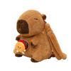 Cute Capybara Backpack Plush Toy Doll Stuffed Animal Gift for Girls' Birthday