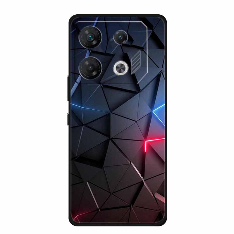 For Infinix GT 10 Pro Case Animals Soft TPU Silicone Phone Cases for Infinix GT10 Pro X6739 Back Cover Shockproof Wolf New Coque