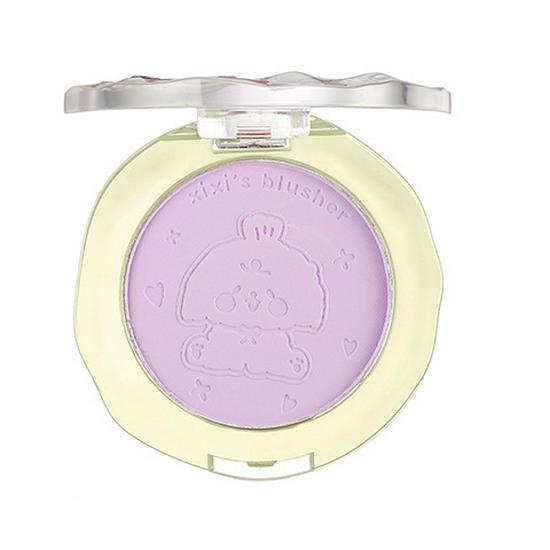 XIXI Doll Baby Atmosphere Blush: Natural Whitening, Delicate Texture, Pigmented Powder for a Girlish Complexion.