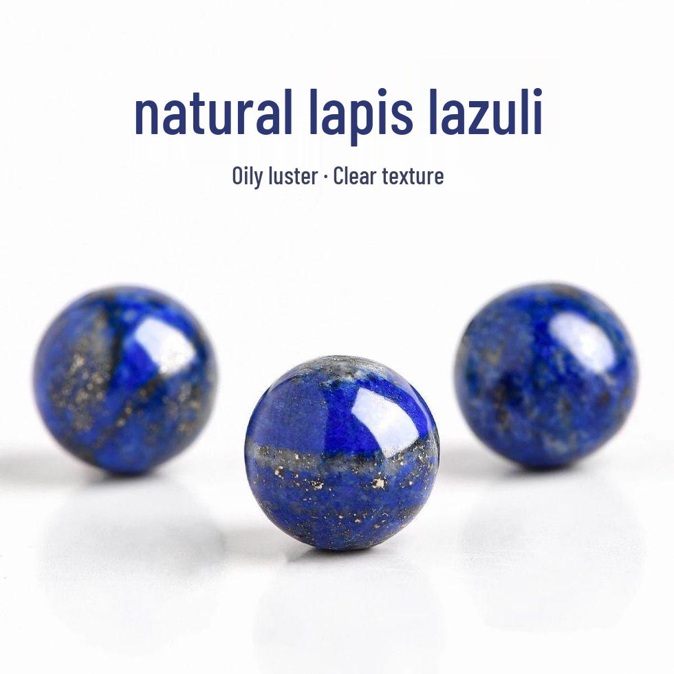 Natural Lapis Lazuli Beads: Round, Star & Moon Designs – Crystal Bodhi Bracelet Prayer Accessories 6mm