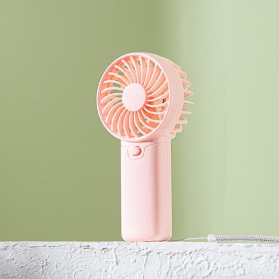 Small Fan Portable Handheld Fan with Safety Protective Cover Lightweight Mini Fan for Kids And Travel Easy Operation Cooling Device