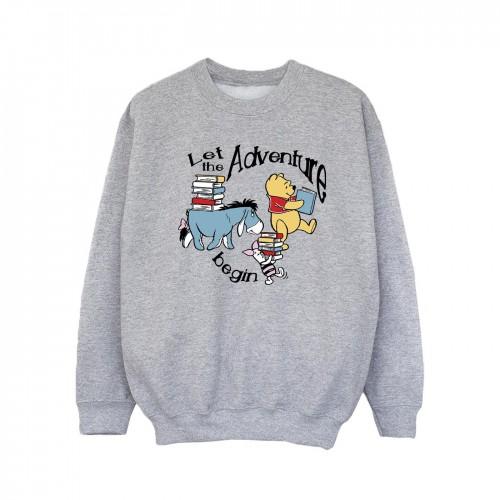 Winnie the Pooh Girls Let The Adventure Begin Sweatshirt