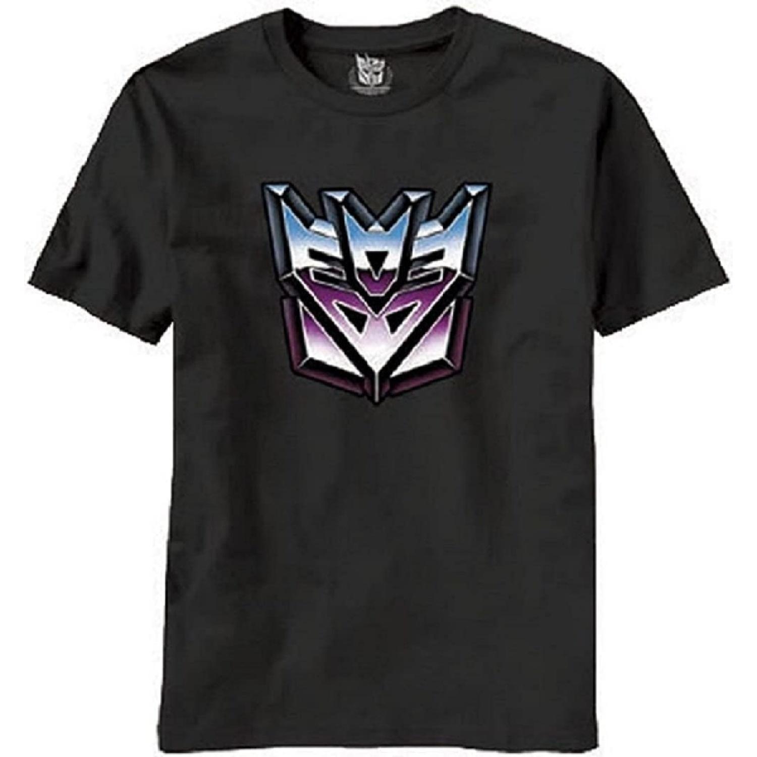 Трансформеры Злой Десептикон Голова Черная Футболка XXXXXL разноцветный